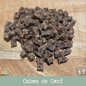 Petit Cube de cerf, friandises idéale pour le dressage et l'éducation