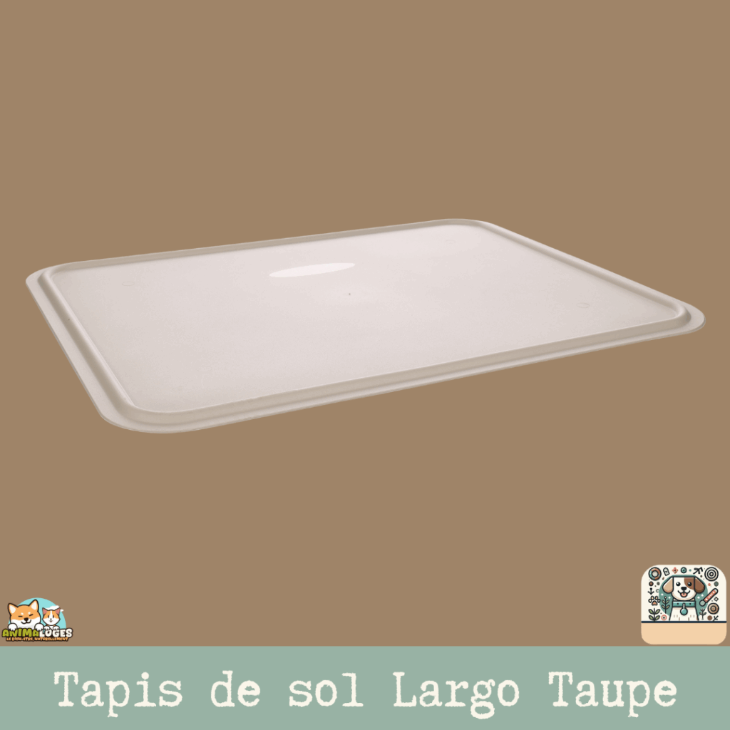 Le sous-verre Largo est parfait pour tes amis poilus ! Fabriqué en plastique durable et doté d'un rebord surélevé pour éviter les déversements sur ton sol. Idéal pour les chiens et les chats