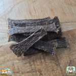 Lanières de viande d’agneau séchées naturelles pour chien – snack riche en protéines