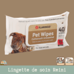 Lingette nettoyante pour chien et chat Reini Chiffon imbibé