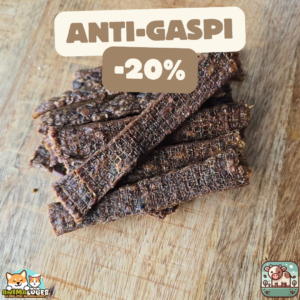 lanières de viande pour chien et chat, montrant la saveur boeuf