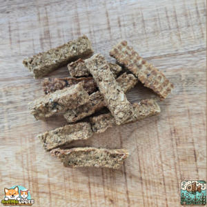 Bouchées de saumon naturelles pour chien