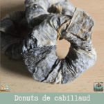 Donuts en peau de cabillaud – friandises naturelles pour chien