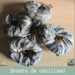 Donuts en peau de cabillaud – friandises naturelles pour chien