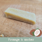 Barre de fromage à la noix de coco – friandise à mâcher naturelle pour chien