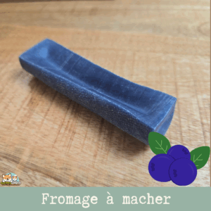 Barre de fromage à la myrtille – friandise naturelle à mâcher pour chien