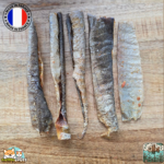 Peaux de truite naturelles origine France pour chien – friandise à mâcher