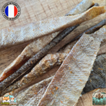 Peaux de truite naturelles origine France pour chien – friandise à mâcher