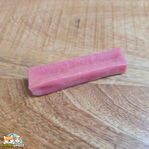 Barre de fromage à la fraise – friandise naturelle à mâcher pour chien