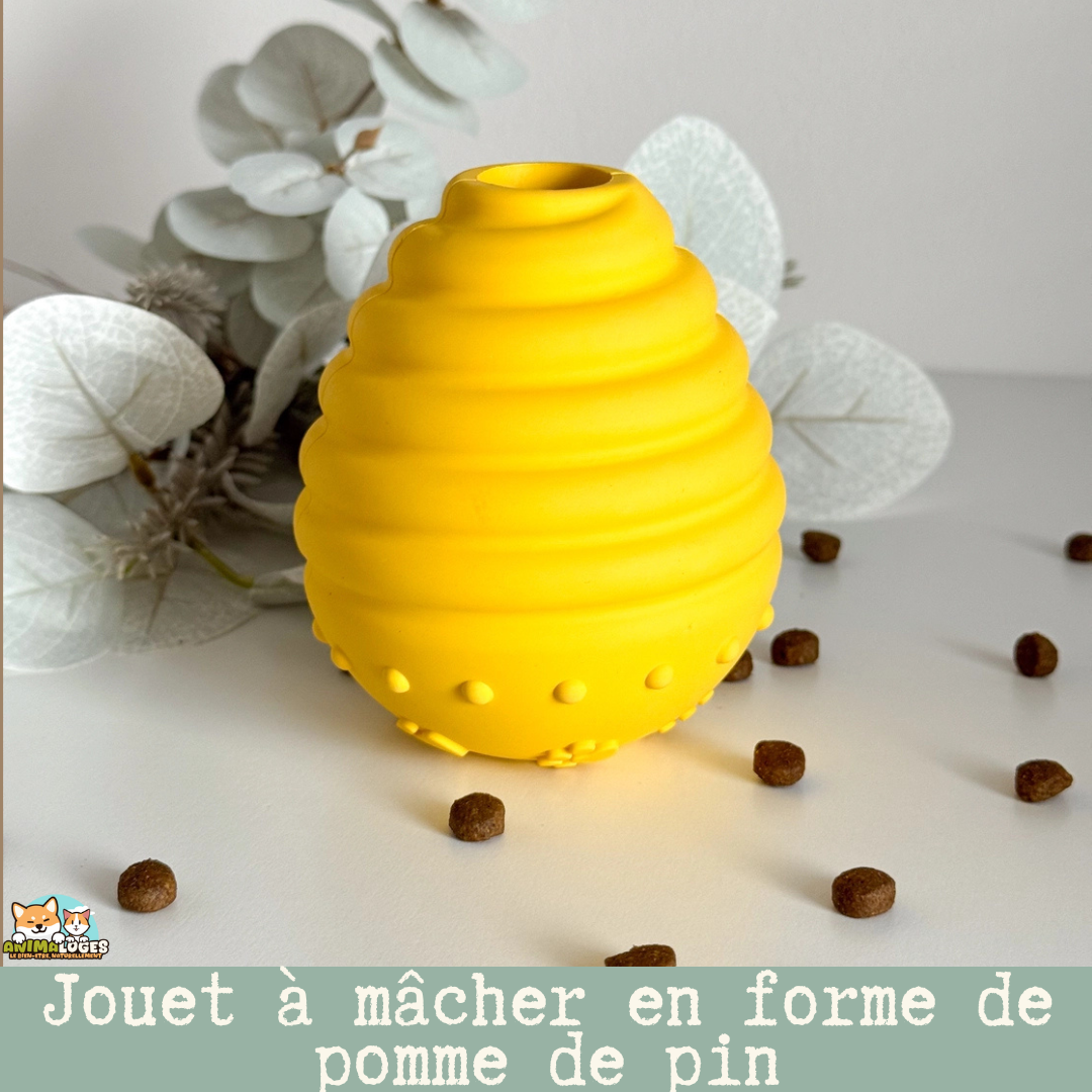 Jouet « Pinecone Snack Toy » pour chien – distribuer friandises & stimulation mentale