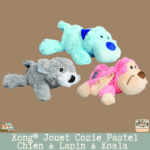 Kong® Jouet Cozie Pastel Chien & Lapin & Koala
