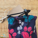 pochette à friandises motif pattes chien