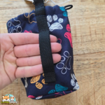pochette à friandises motif pattes chien