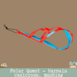 Harnais Inlandsis Polar Quest – harnais X-Back sportif pour canicross & traction