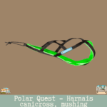 Harnais Inlandsis Polar Quest – harnais X-Back sportif pour canicross & traction