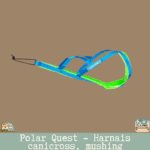 Harnais Inlandsis Polar Quest – harnais X-Back sportif pour canicross & traction