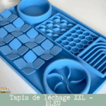 tapis d'alimentation et de léchage, un moyen d'occuper son chien et de l'amuser pendant les repas
