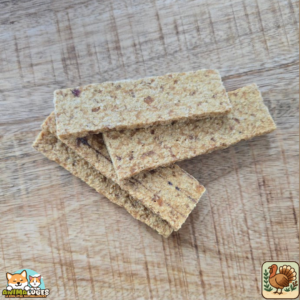 Lanières de viande de dinde séchées naturelles pour chien et chat – friandises