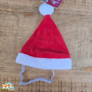 Bonnet de Noël rouge et blanc Flamingo Ponne pour chien