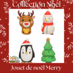 Jouet de Noël Mery Flamingo pour chien