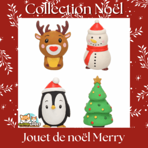 Jouet de Noël Mery Flamingo pour chien