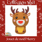 Jouet de Noël Mery Flamingo pour chien