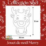 Jouet de Noël Mery Flamingo pour chien