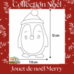 Jouet de Noël Mery Flamingo pour chien