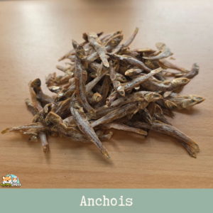 Anchois prêts à servir – friandise saine pour animaux