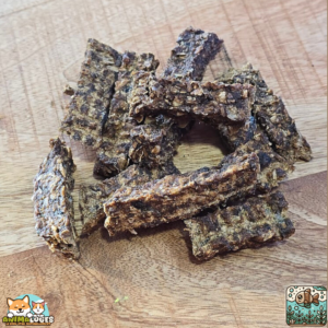 Bouchées de truite séchées naturelles pour chien – friandise au poisson