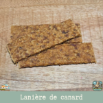 lanière de viande de canard pour chien et chat
