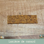 lanière de viande de canard pour chien et chat