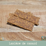 lanière de viande de canard pour chien et chat