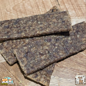 Lanières de viande de cerf séchées naturelles pour chien – friandises