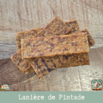 lanières de viande pour chien et chat, montrant la saveur pintade