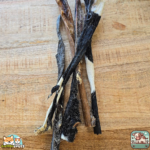 Peau de bœuf 50 cm avec poils pour chien – friandise naturelle à mâcher