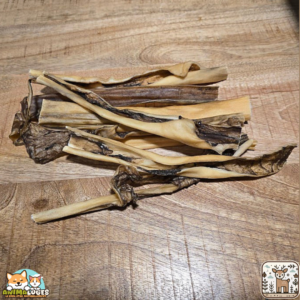 Peau de cerf 30 cm naturelle pour chien – friandise à mâcher longue durée