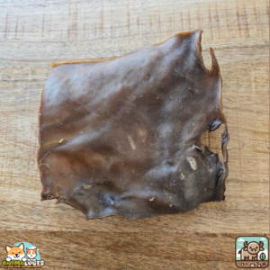 Plaque de buffle séchée naturelle pour chien – friandise robustes à mâcher