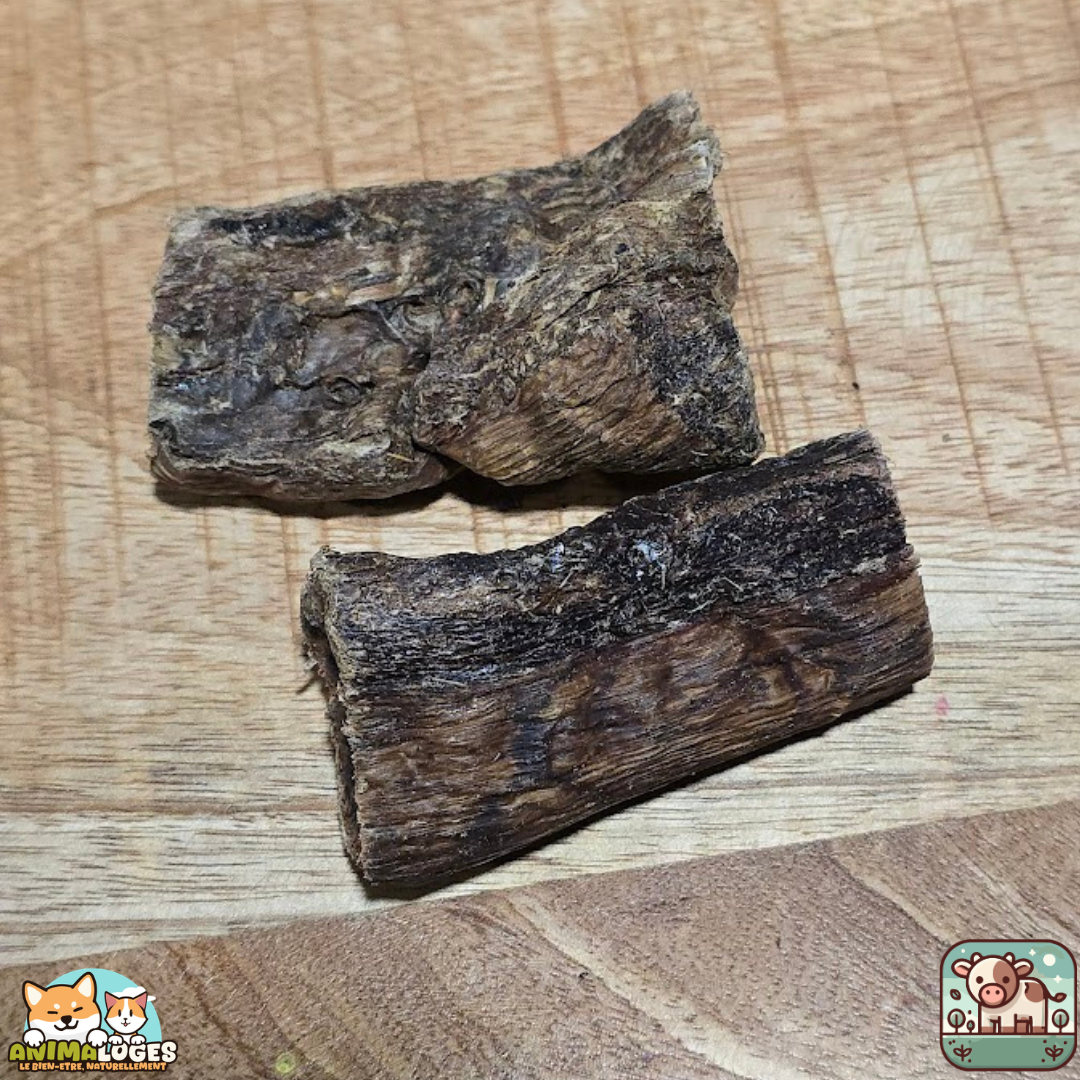 Poumons de bœuf séchés naturels pour chien – friandises riches en protéines