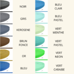 Différentes couleurs de sangles et mousquetons possible pour les longes hexa 10mm