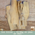 Box Gibier pour chien – assortiment de friandises naturelles cerf sanglier chevreuil