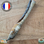 Peau de saumon séchée naturelle pour chien – friandise saine au poisson