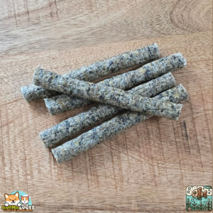 Stick de carrelet séché naturel pour chien – friandise poisson riche en oméga-3