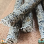 Stick de carrelet séché naturel pour chien – friandise poisson riche en oméga-3