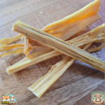 Peau de lapin 15 cm naturelle pour chien – friandise à mâcher