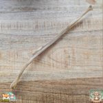 Peau de lapin 50 cm naturelle pour chien – friandise à mâcher