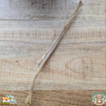 Peau de lapin 50 cm naturelle pour chien – friandise à mâcher