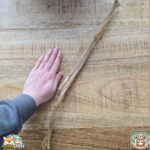 Peau de lapin 50 cm naturelle pour chien – friandise à mâcher