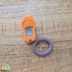 clicker chiot Xer Flamingo ocre