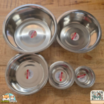 gamelle Baldwin Flamingo inox argent chien chat